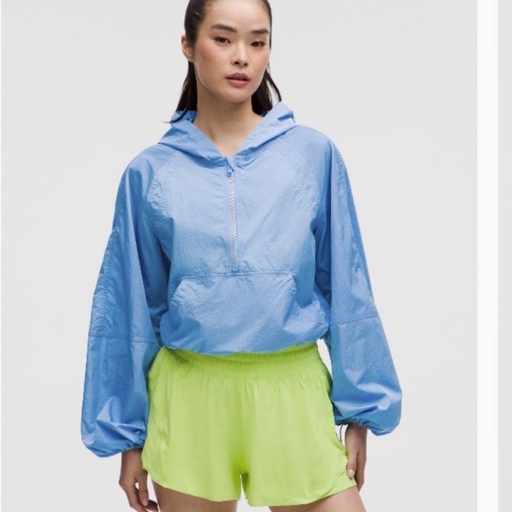 lululemon athletica scuba anorak Rare POOL PARTY color